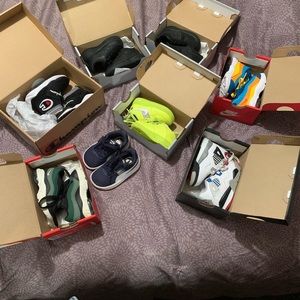 Baby shoes sizes 3c and 4c each shoe $63